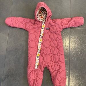 Patagonia Pink Kids One Piece